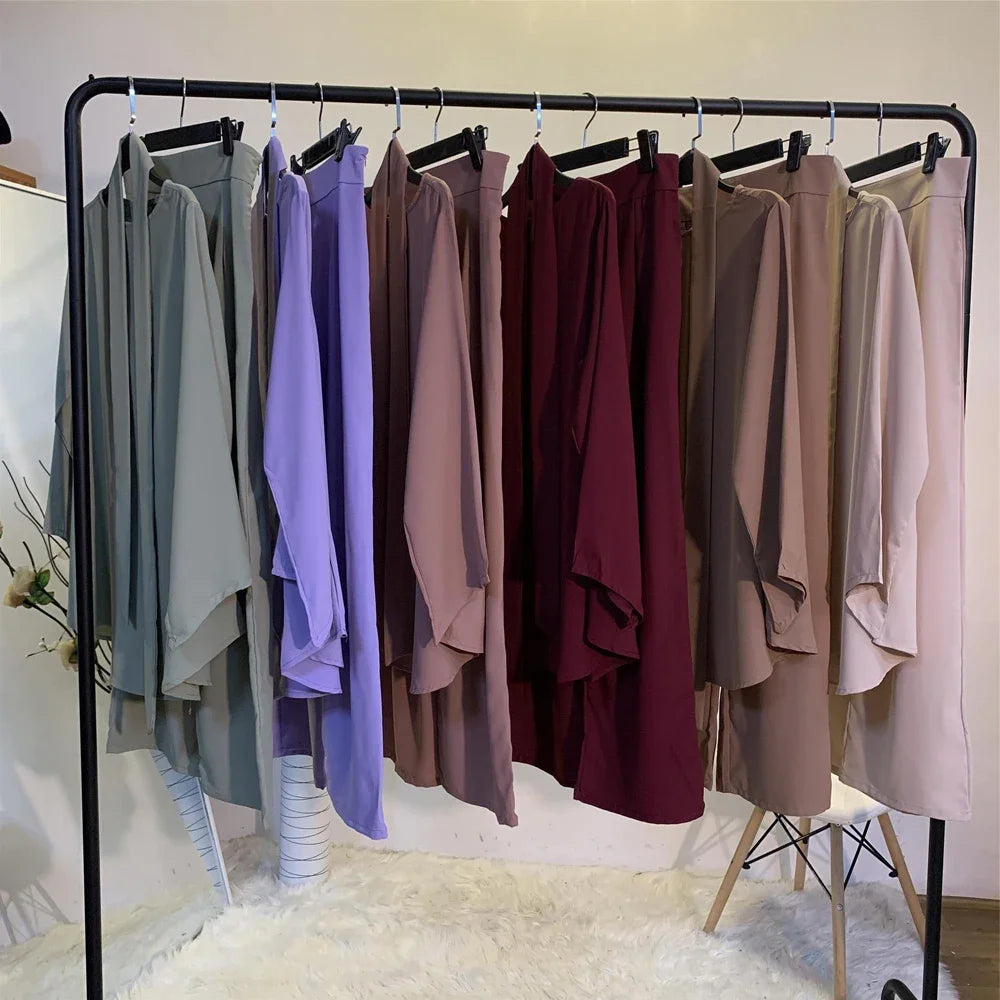 Two-pieces Abaya Turkish, Top&Pants