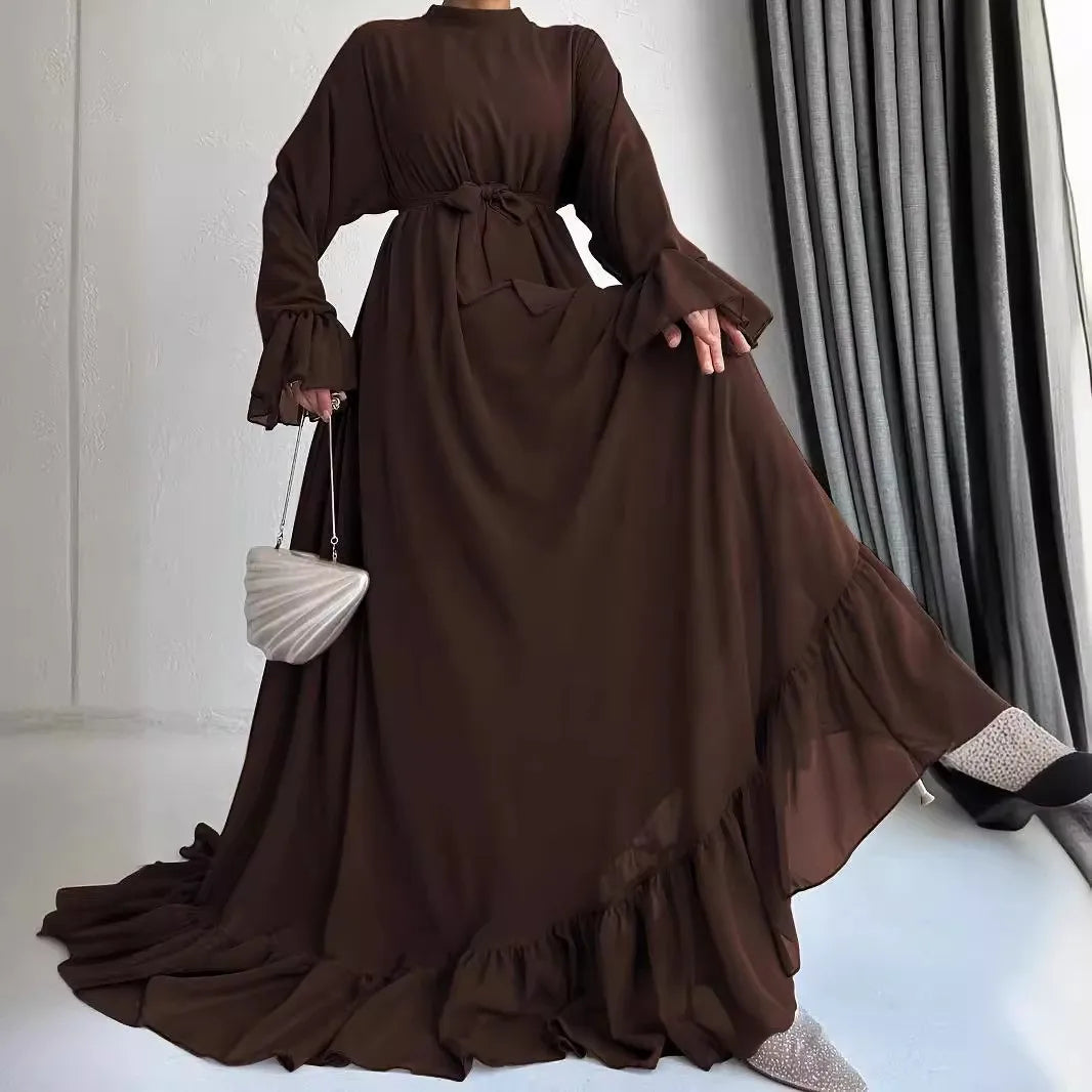 flowy abaya for summer autumn