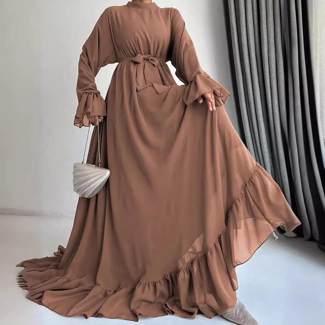 flowy abaya for summer autumn