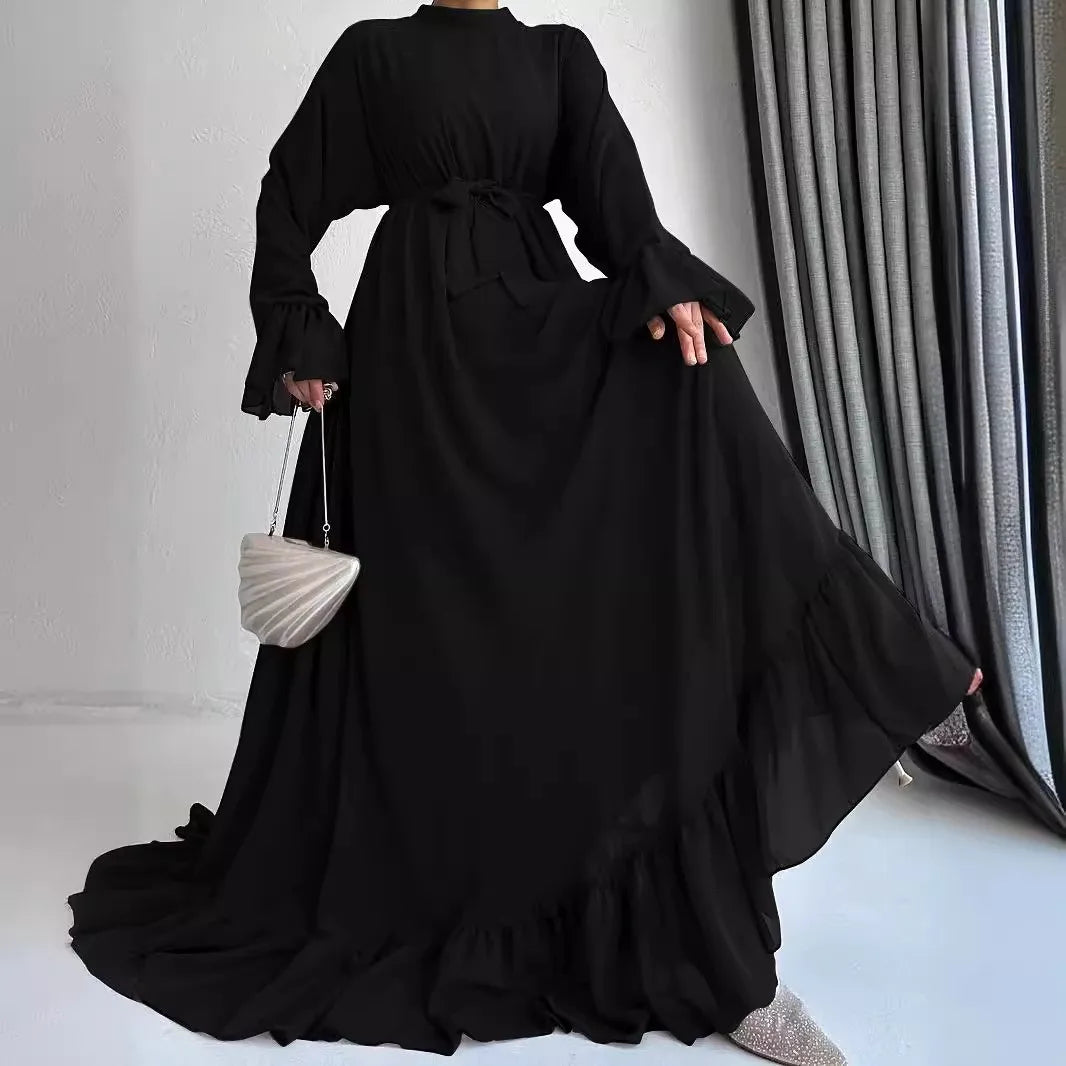 flowy abaya for summer autumn
